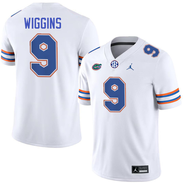 Jalen Wiggins Florida Jersey,Florida Gators #9 Jalen Wiggins Uniforms,Jersey Youth-White